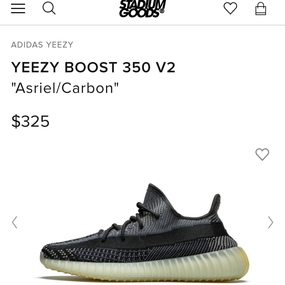 Adidas Yeezy Boost 350 V2 Asriel Size 11